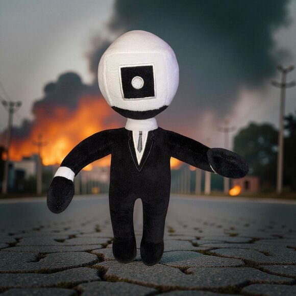 Titan Drillman 2.0 Plush Titan Cameraman Upgrade Plush Stuffed Toy 8” - Picture 6 of 6